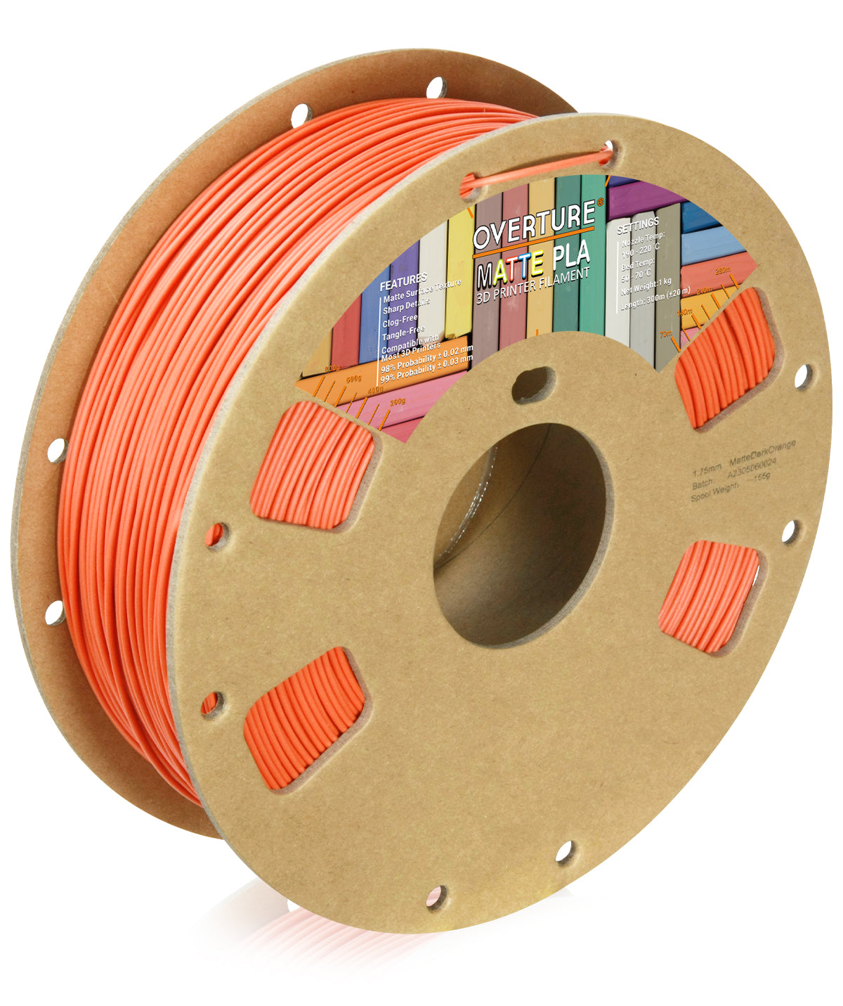 MATTE PLA 1.75MM 1-PACK