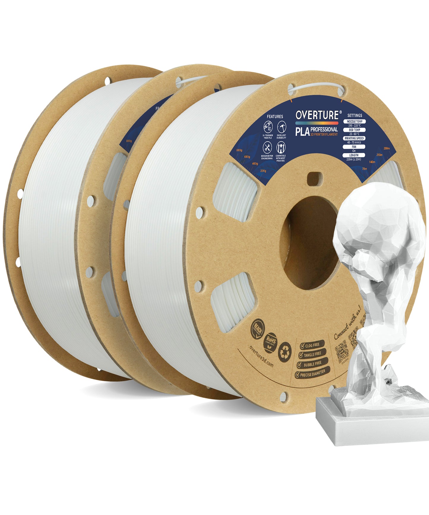PLA Professional 1.75MM 2 pack