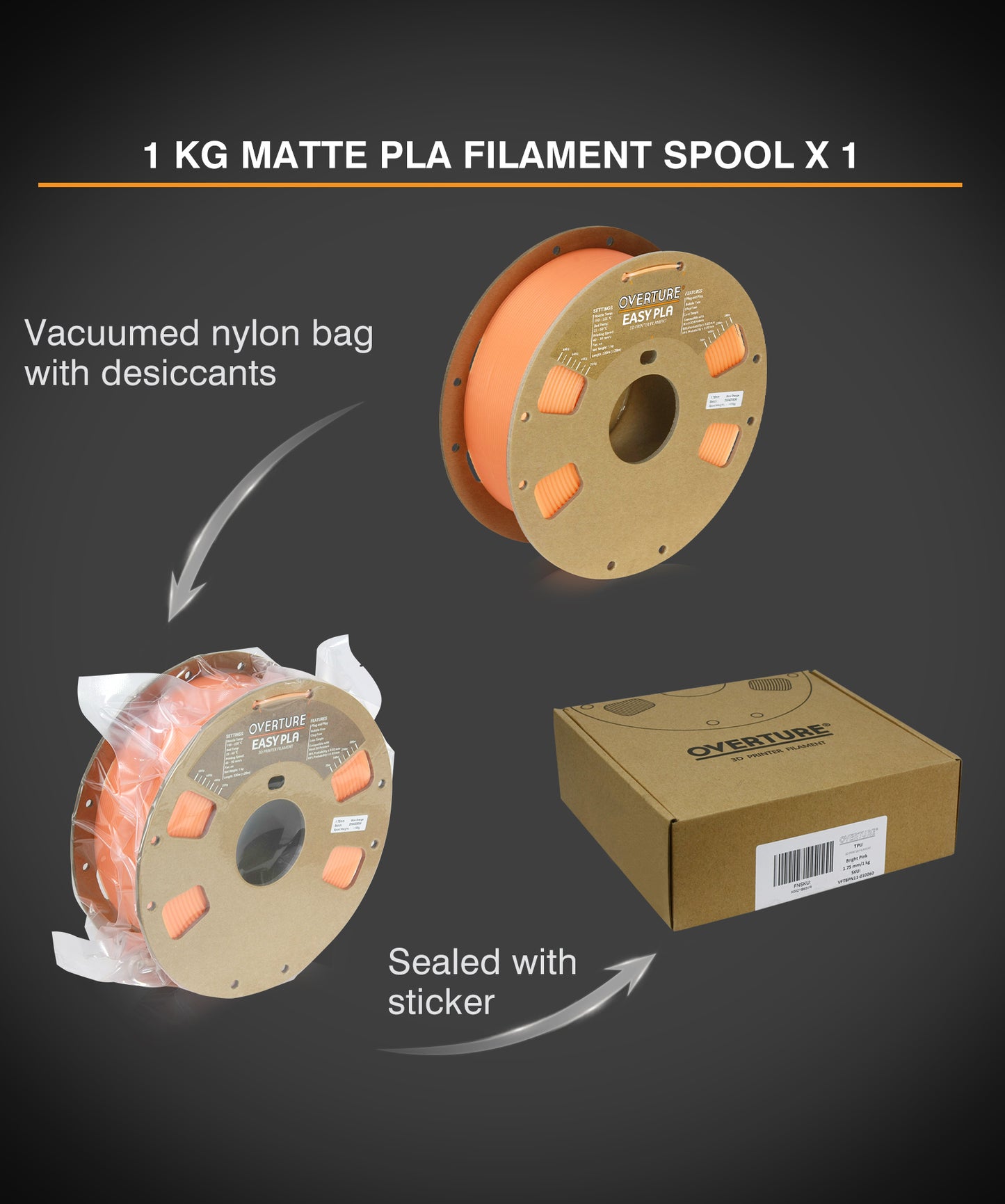 Glow PLA 1.75mm -1pack