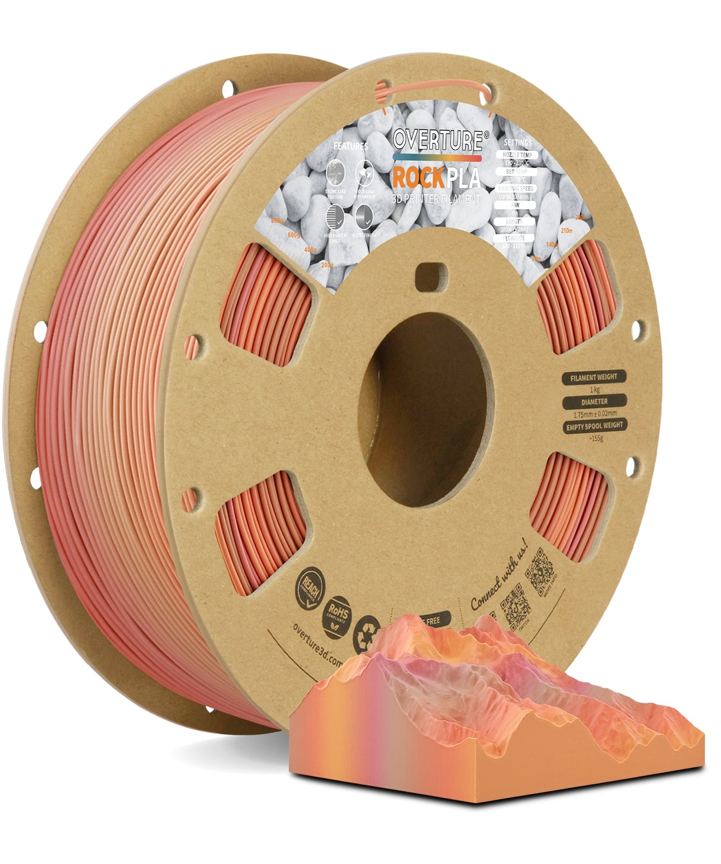 Rock PLA  1.75mm 1-Pack