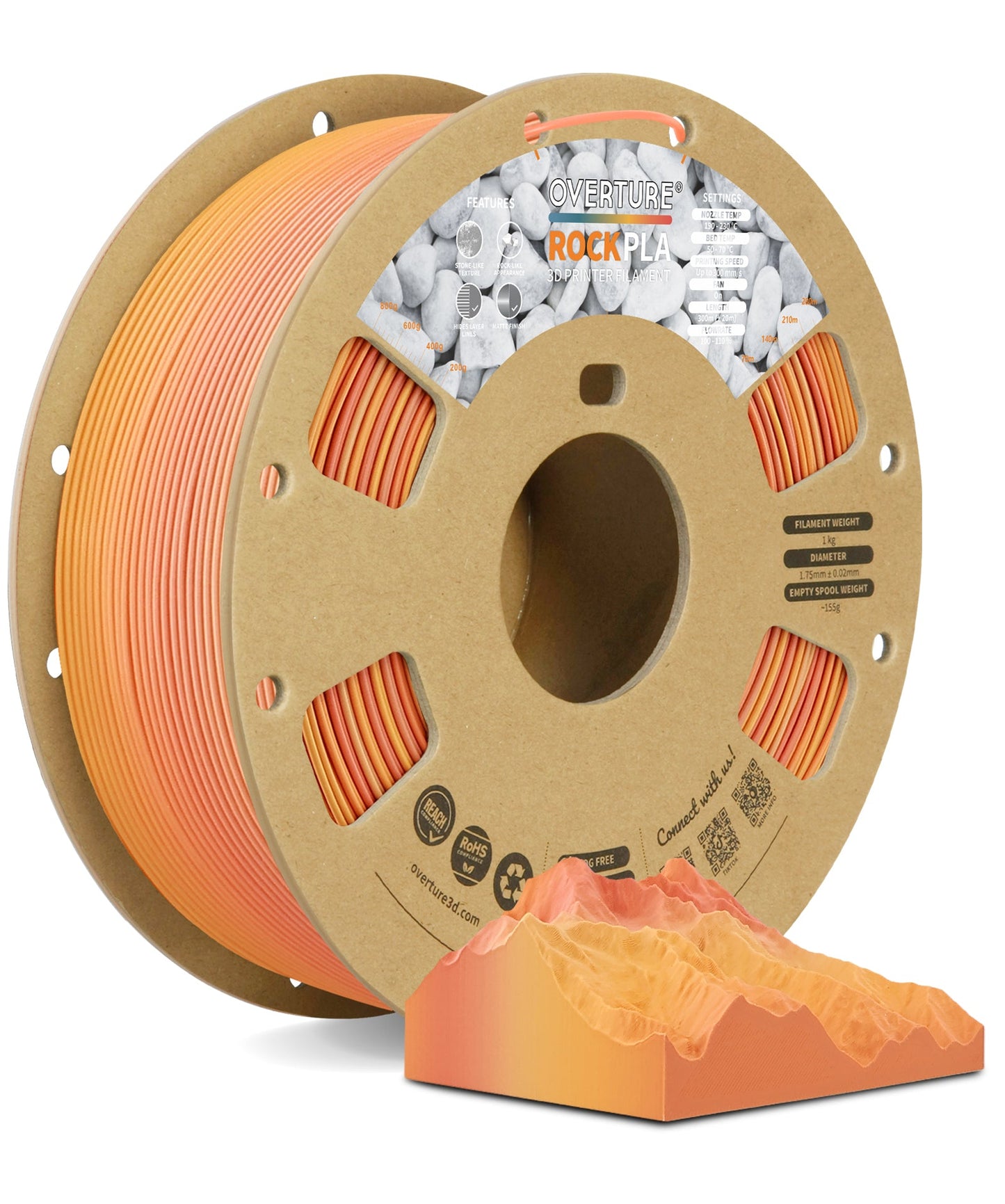 Rock PLA  1.75mm 1-Pack