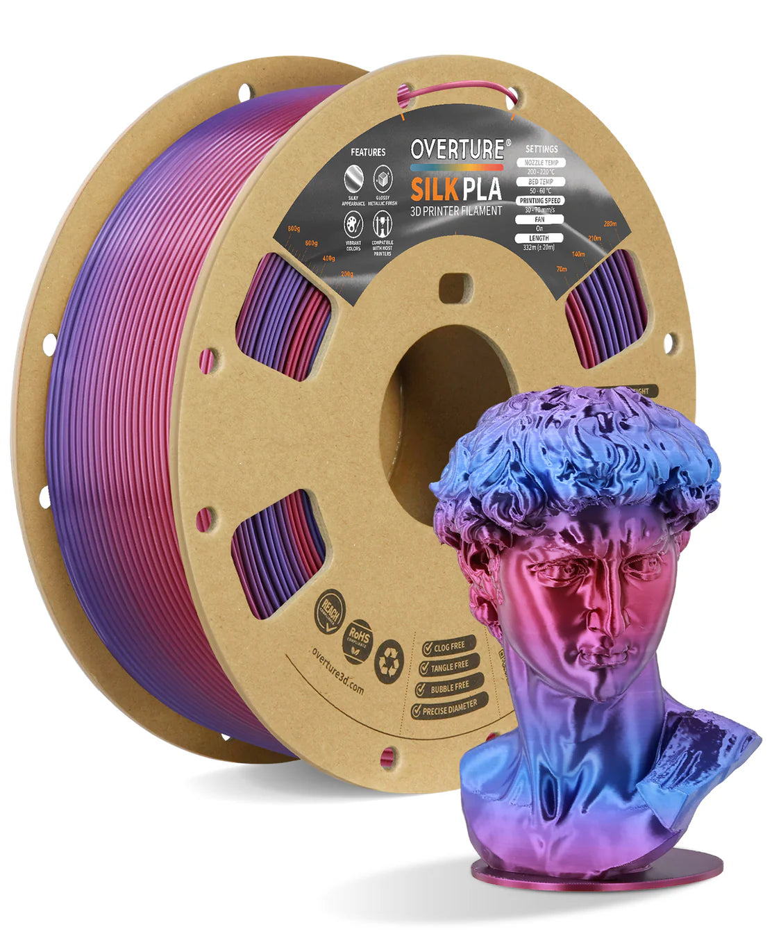 SILK PLA 1.75MM 1-PACK