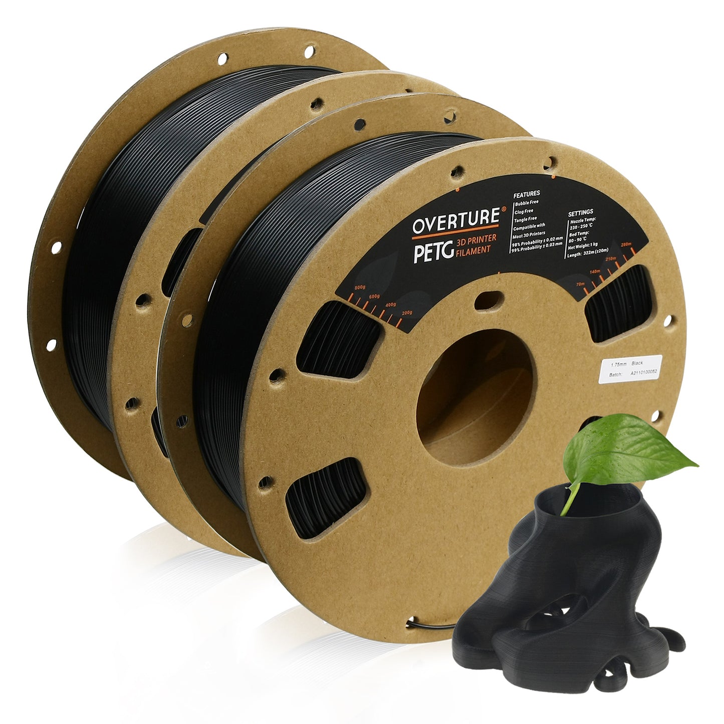 BASIC PETG 1.75MM 2-PACK