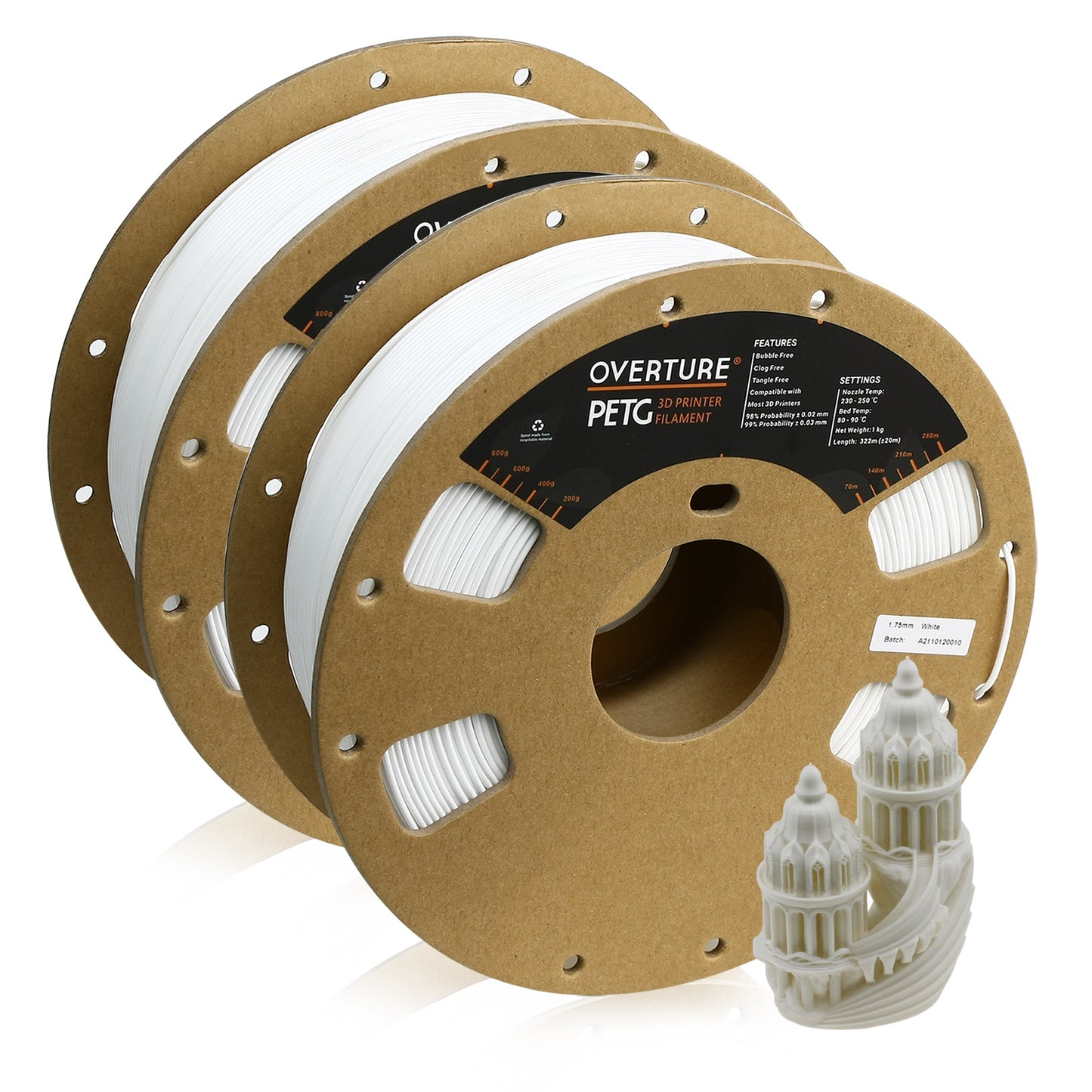 BASIC PETG 1.75MM 2-PACK