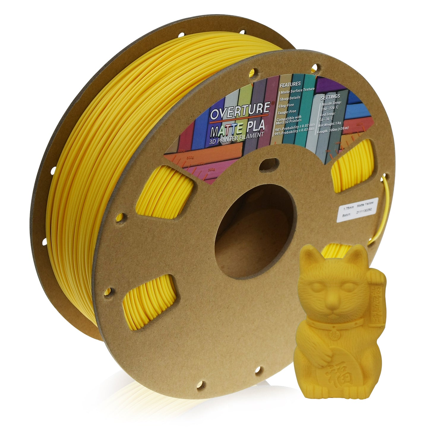 MATTE PLA 1.75MM 1-PACK