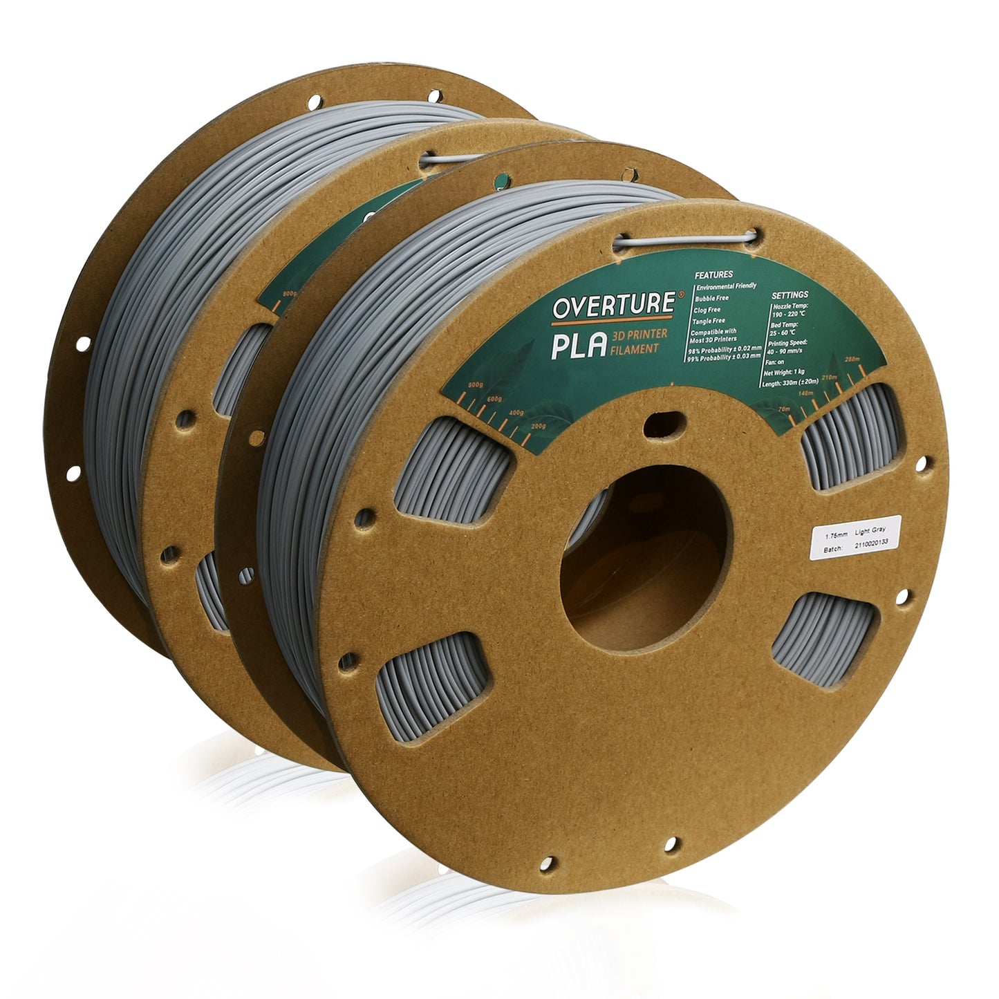 BASIC PLA 1.75 MM 2-PACK