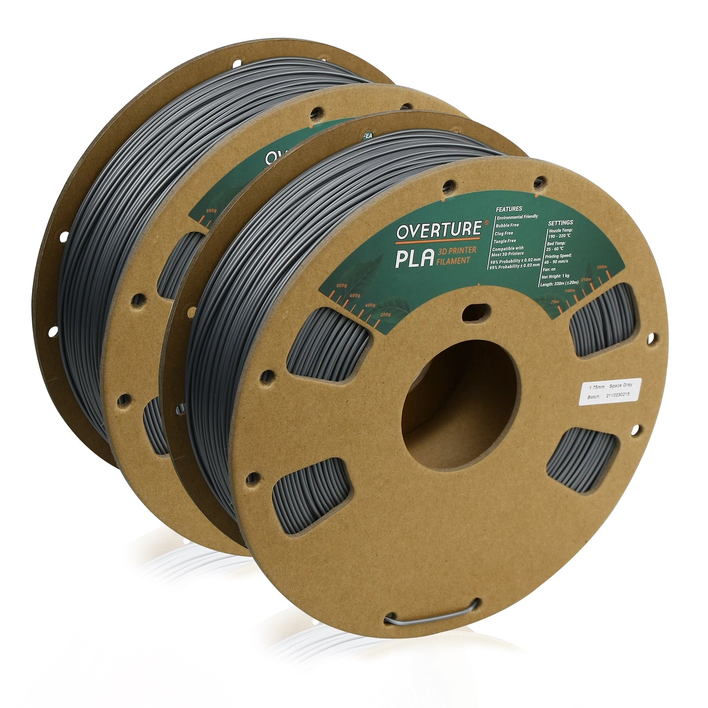 BASIC PLA 1.75 MM 2-PACK