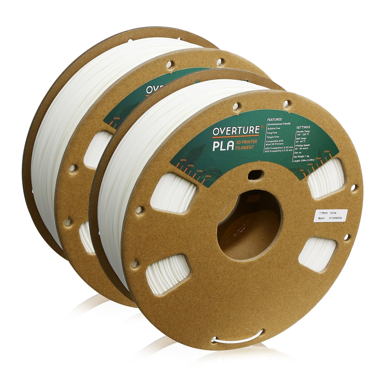 BASIC PLA 1.75 MM 2-PACK